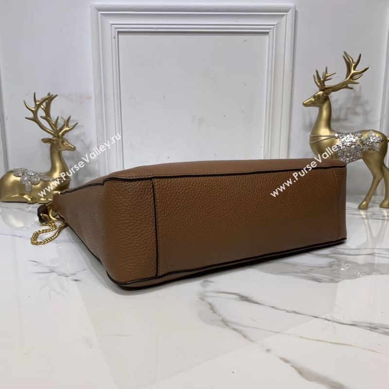 VALENTINO Origianl Palm Leather Bag V5002 Brown