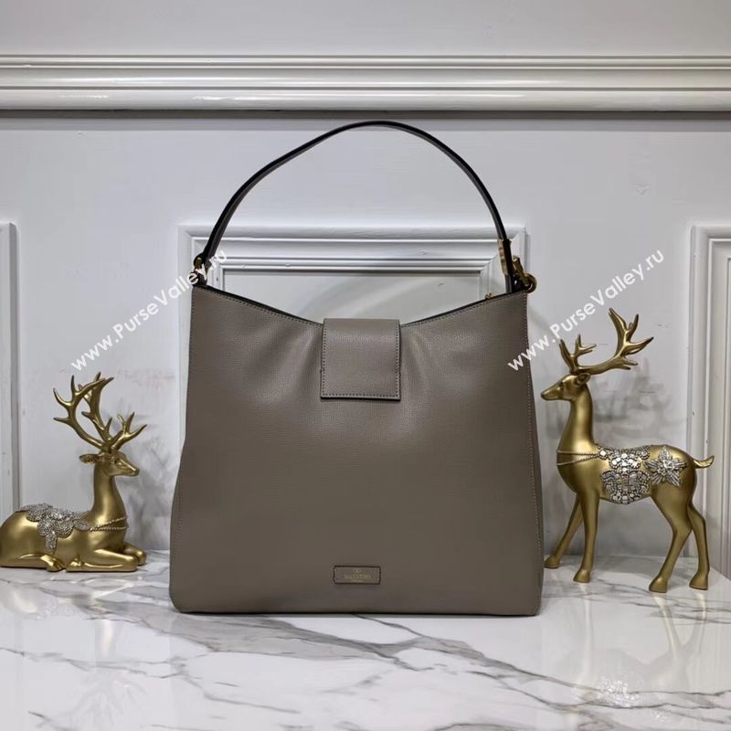 VALENTINO Origianl Palm Leather Bag V5002 Gray