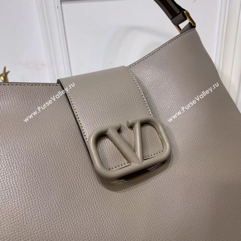 VALENTINO Origianl Palm Leather Bag V5002 Gray
