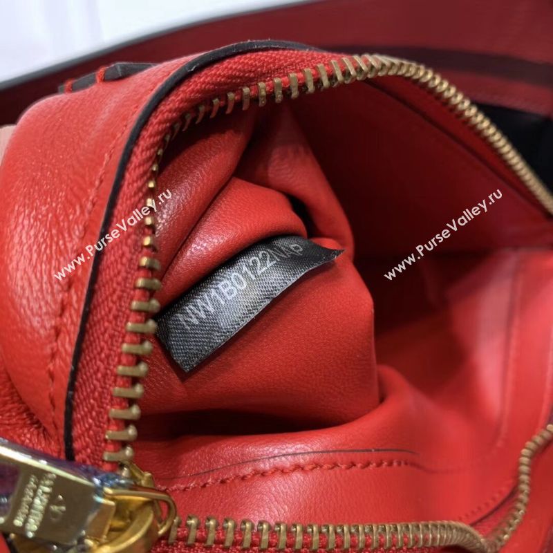 VALENTINO Origianl Palm Leather Bag V5002 Wine