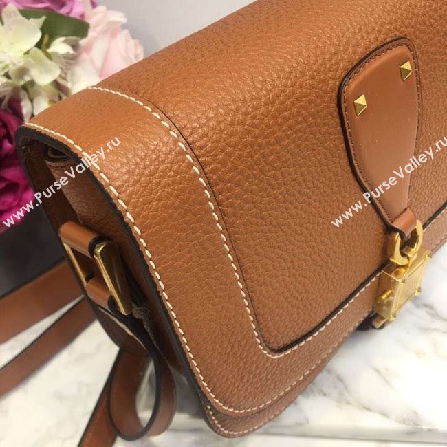 VALENTINO Origianl leather shoulder bag 0705 tan