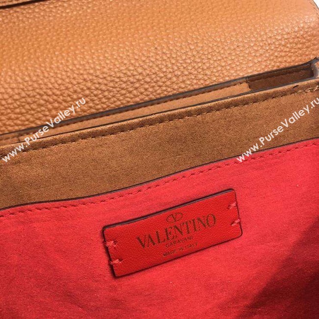 VALENTINO Origianl leather shoulder bag 0705 tan