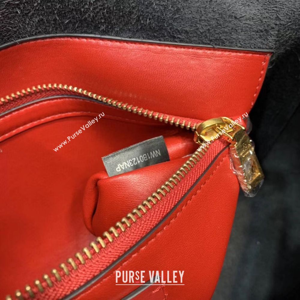 VALENTINO Origianl leather shoulder bag V0888 black
