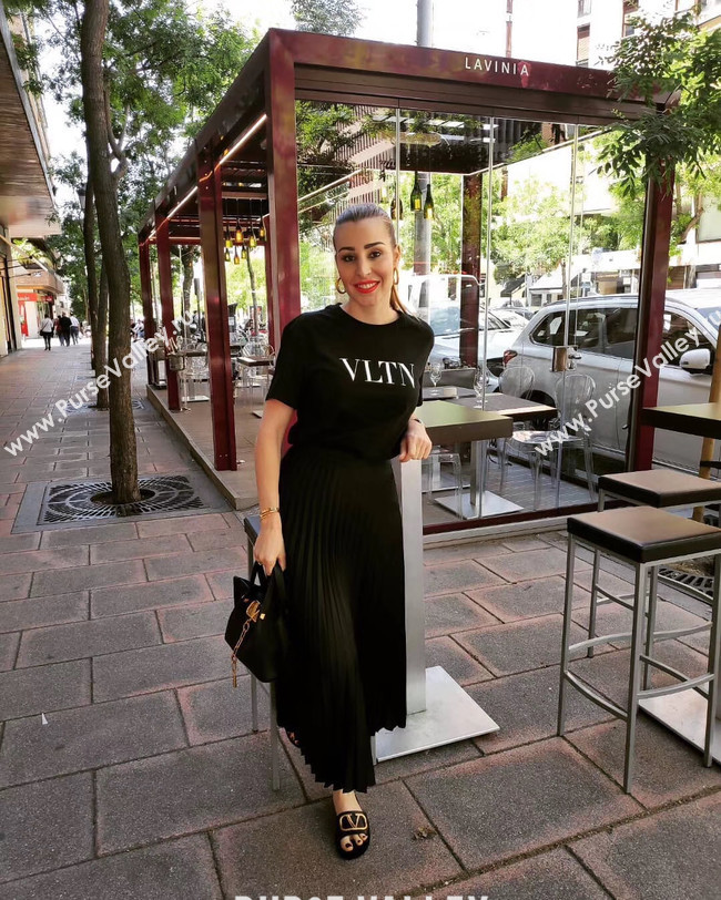 VALENTINO Origianl leather tote 2070 black