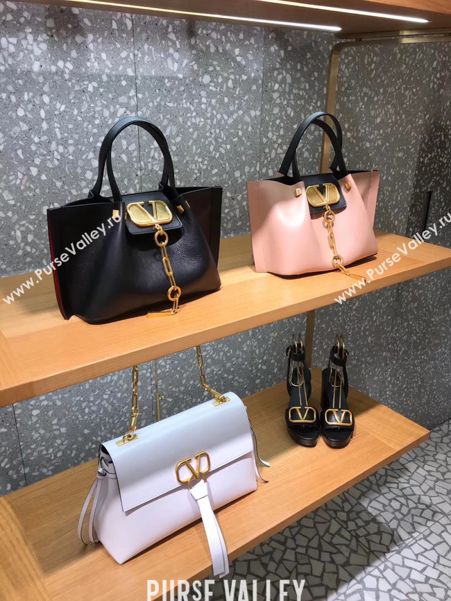 VALENTINO Origianl leather tote 2070 black