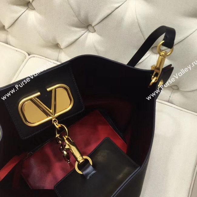 VALENTINO Origianl leather tote 2078 black
