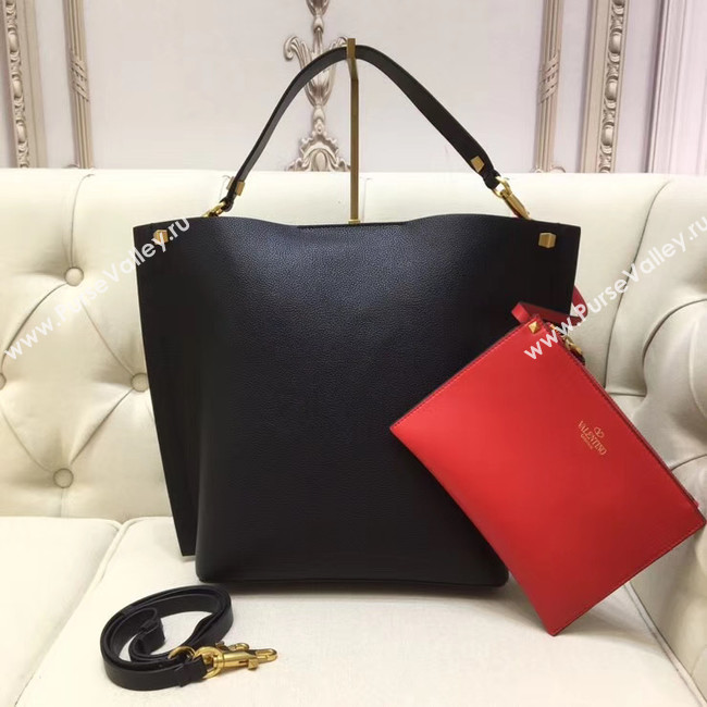 VALENTINO Origianl leather tote 2078 black