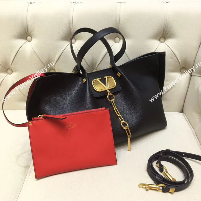 VALENTINO Origianl leather tote 2080 black