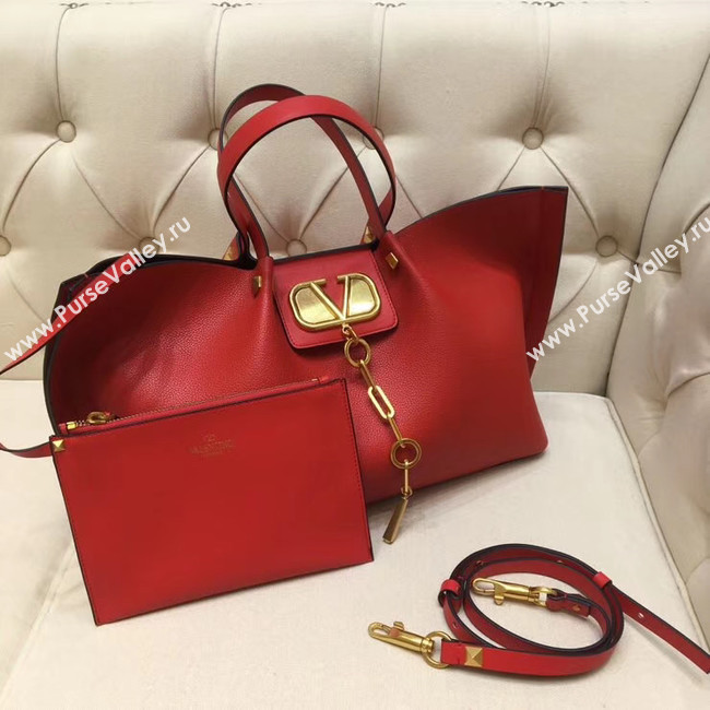VALENTINO Origianl leather tote 2080 red