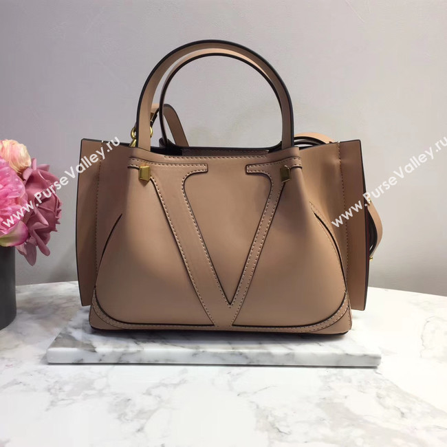 VALENTINO Origianl leather tote 9077 light pink