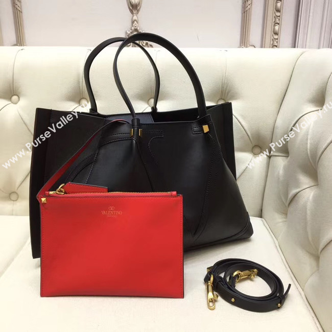 VALENTINO Origianl leather tote 9099 black
