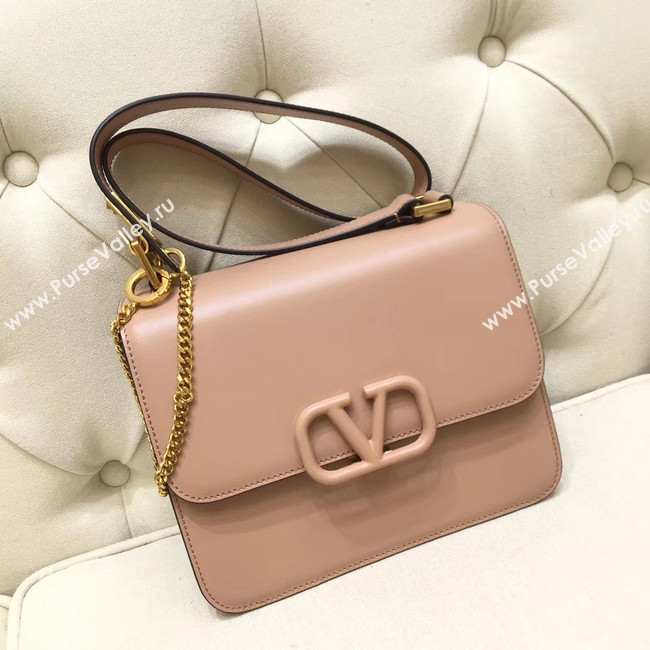 VALENTINO VLOCK Origianl leather shoulder bag 0908 pink